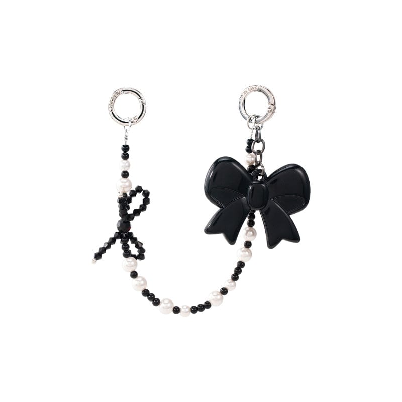Black Bow Hand - carried Charm - CaseBangHand - carried CharmCaseBang